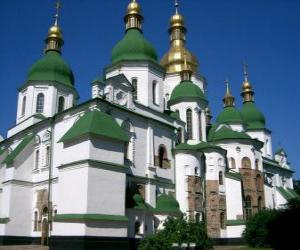 пазл Собор святой Софии, Киев, Украина.